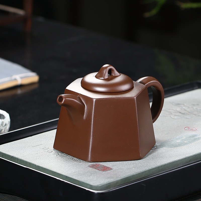 急須 茶壷 帯網 中国茶器 帯網 深蒸し茶用 紫砂茶壷 ティーポット茶和