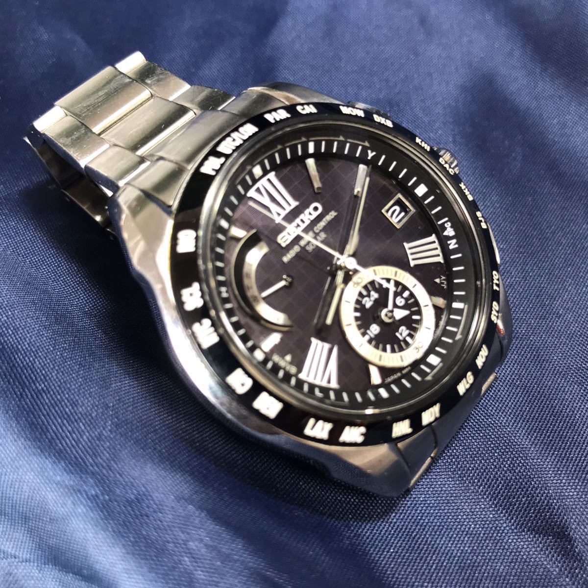現品限り一斉値下げ!】 SEIKO セイコー BRIGHTZ 腕時計 メンズ 電波