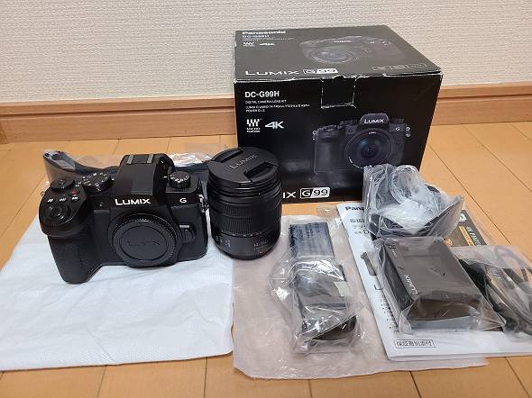 ☆送料無料 美品!Panasonic LUMIX DC-G99H 標準ズームレンズキット