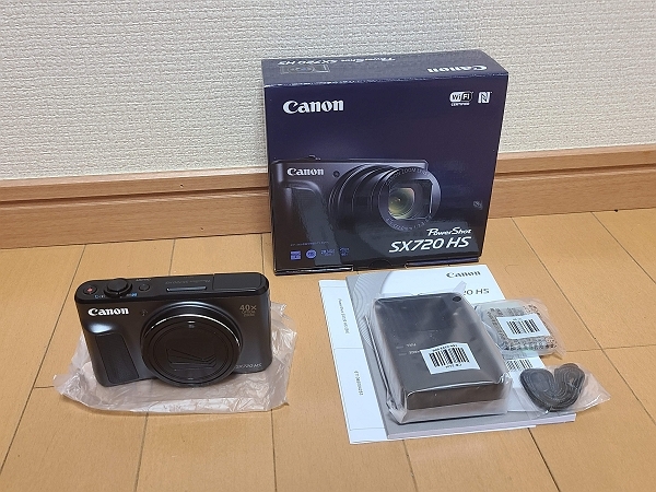 激安☆超特価 Canon デジタルカメラ PowerShot SX720 HS ブラック 光学