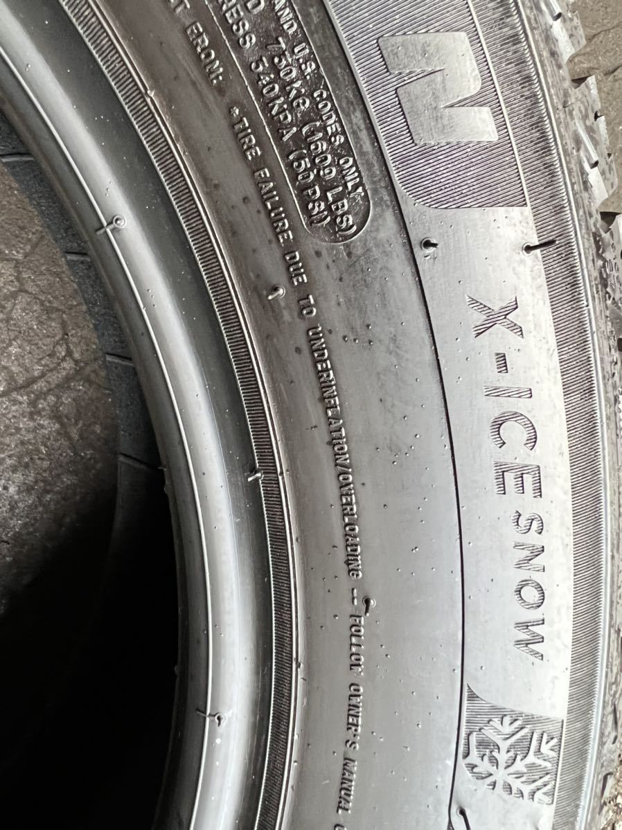 スタッドレス　ミシュラン X- ICE SNOW 215/55R16 215/55-16 エックスアイススノー アウディ　A4 ボルボ　B60 エステート　4本セット_画像8