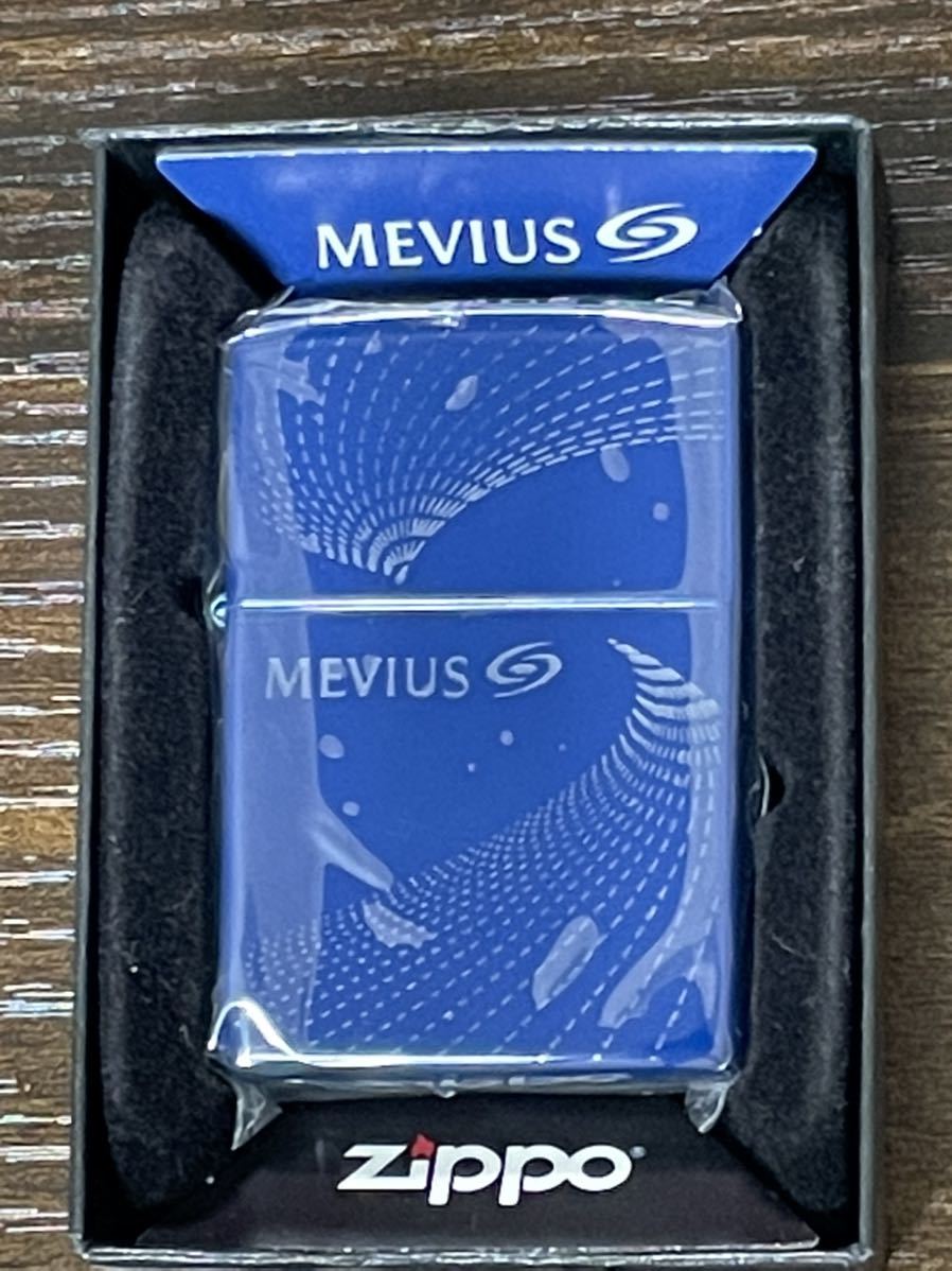 zippo メビウス 越前 漆加工 限定品 MEVIUS BLUE 2021年製 限定数 500個 特殊加工品 デットストック MILD SEVEN  マイルドセブン
