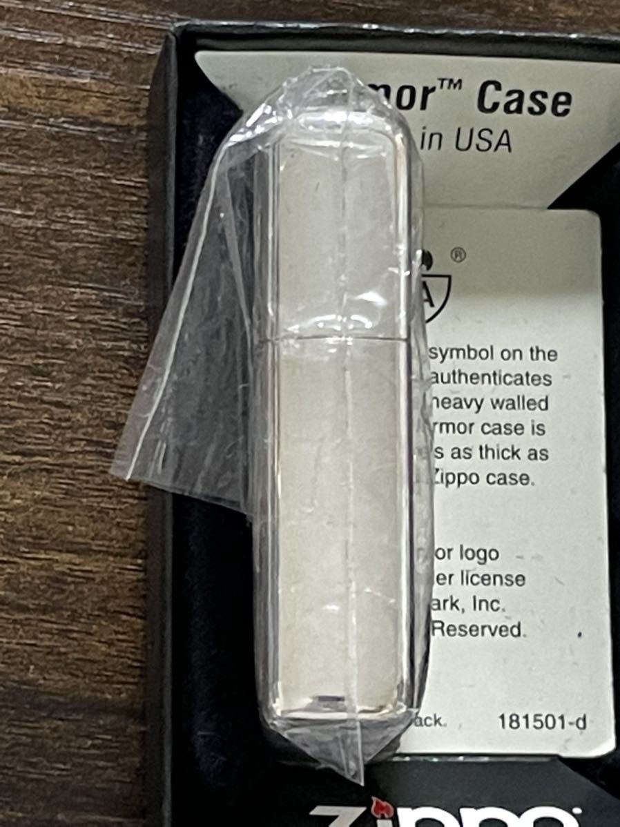 zippo アーマー 両面刻印 紋章 特殊加工 Heavy Wall Armor Case 2012年