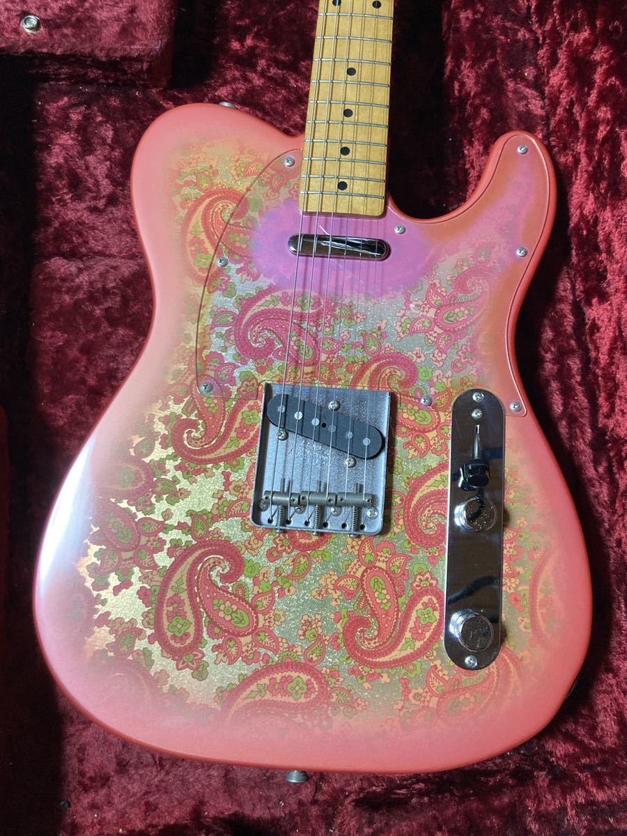 Yahoo!オークション - Fender Japan TL69-75 Pink Paisley 1988 Yahoo!オークション - Fender Japan TL69-75 Pink Paisley 1988