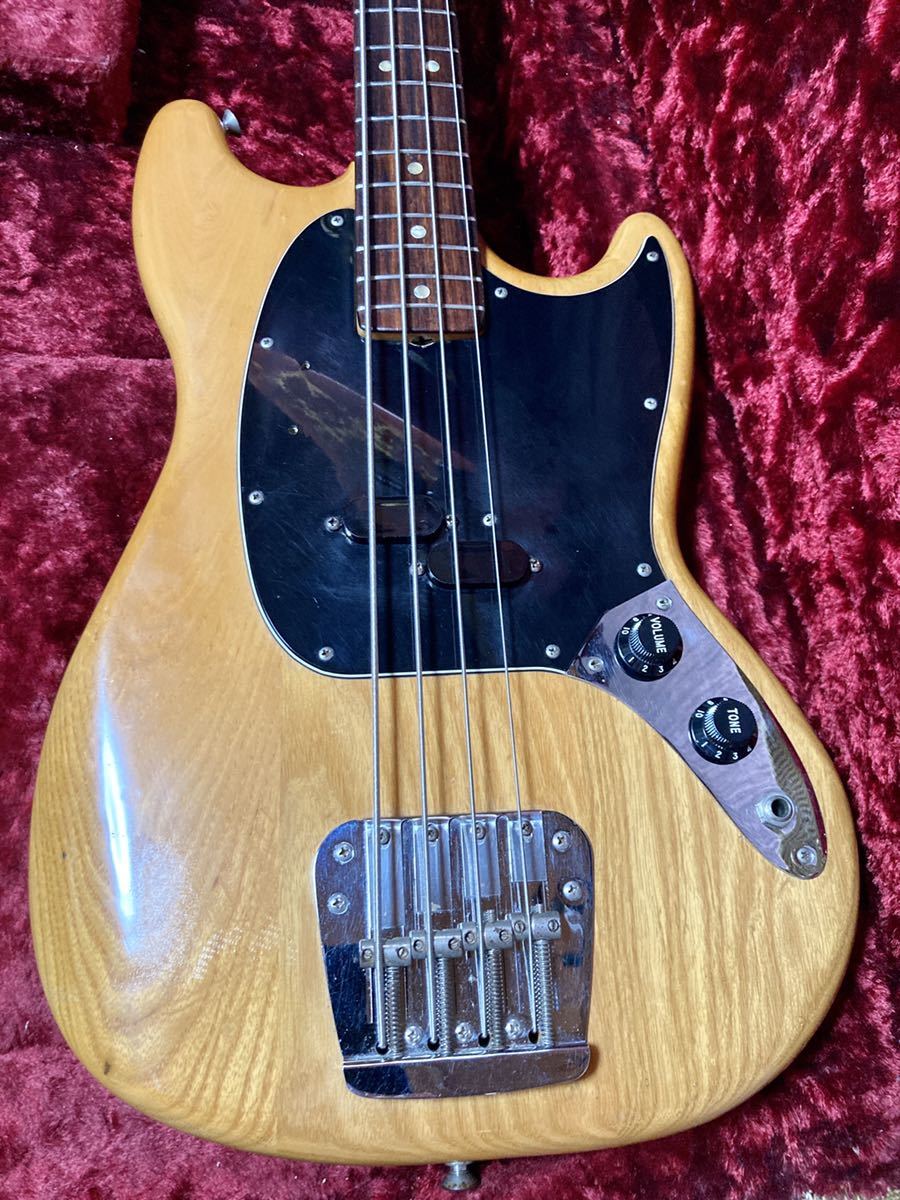 メーカー直送】 Fenderのムスタングベース(ジャンク品) エレキギター