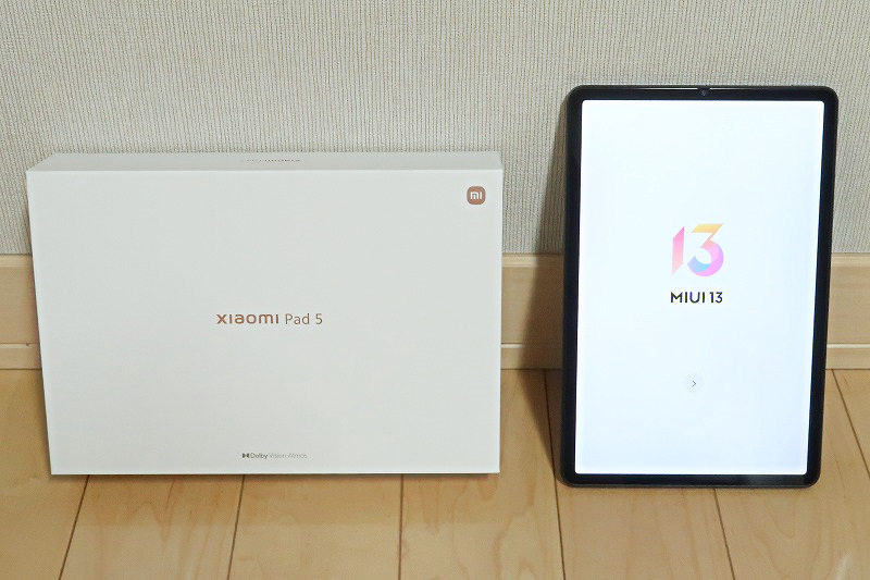 美品】Xiaomi Pad 5 6GB RAM +128GB ROM ガラスフイルム・カバー付