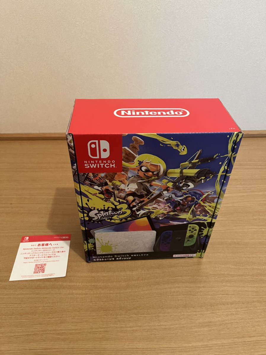 Nintendo Switch(有機ELモデル) スプラトゥーン3エディション 新品 未