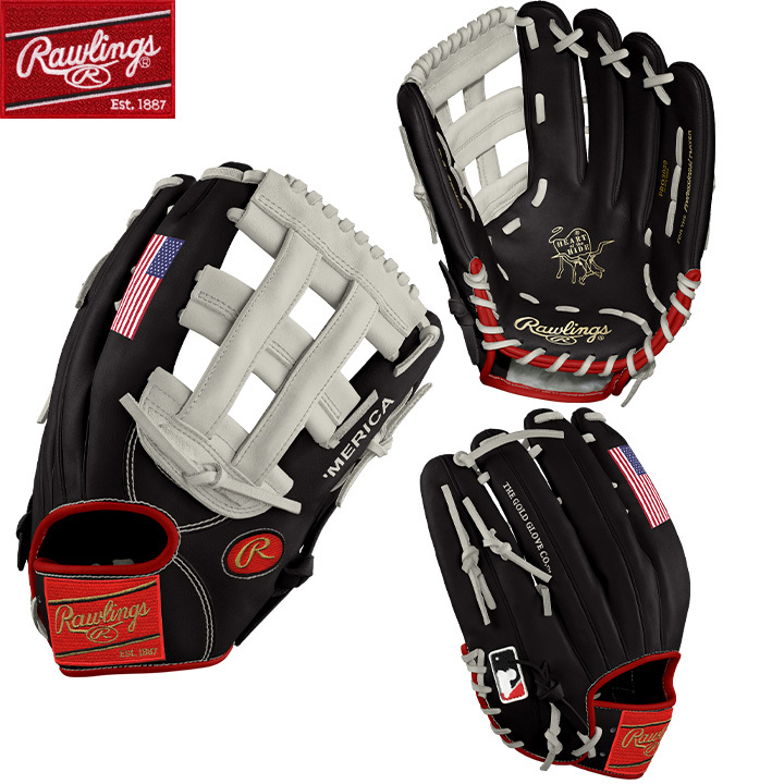 MLB選手モデル】Rawlings ローリングス グラブ 硬式 軟式 外野手用 右