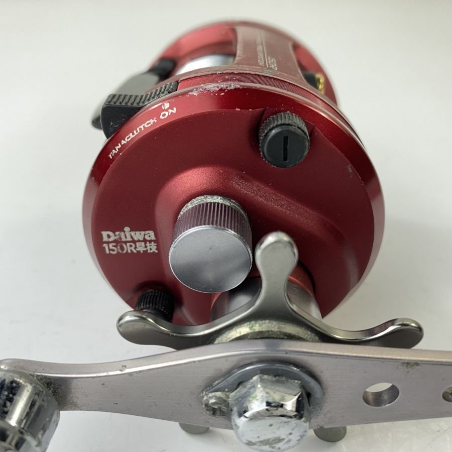 ダイワdaiwa リール 150 Raul 早技 赤レッド 送料関税無料 Raul ダイワdaiwa リール 150 Raul 早技 赤レッド 送料関税無料 Raul