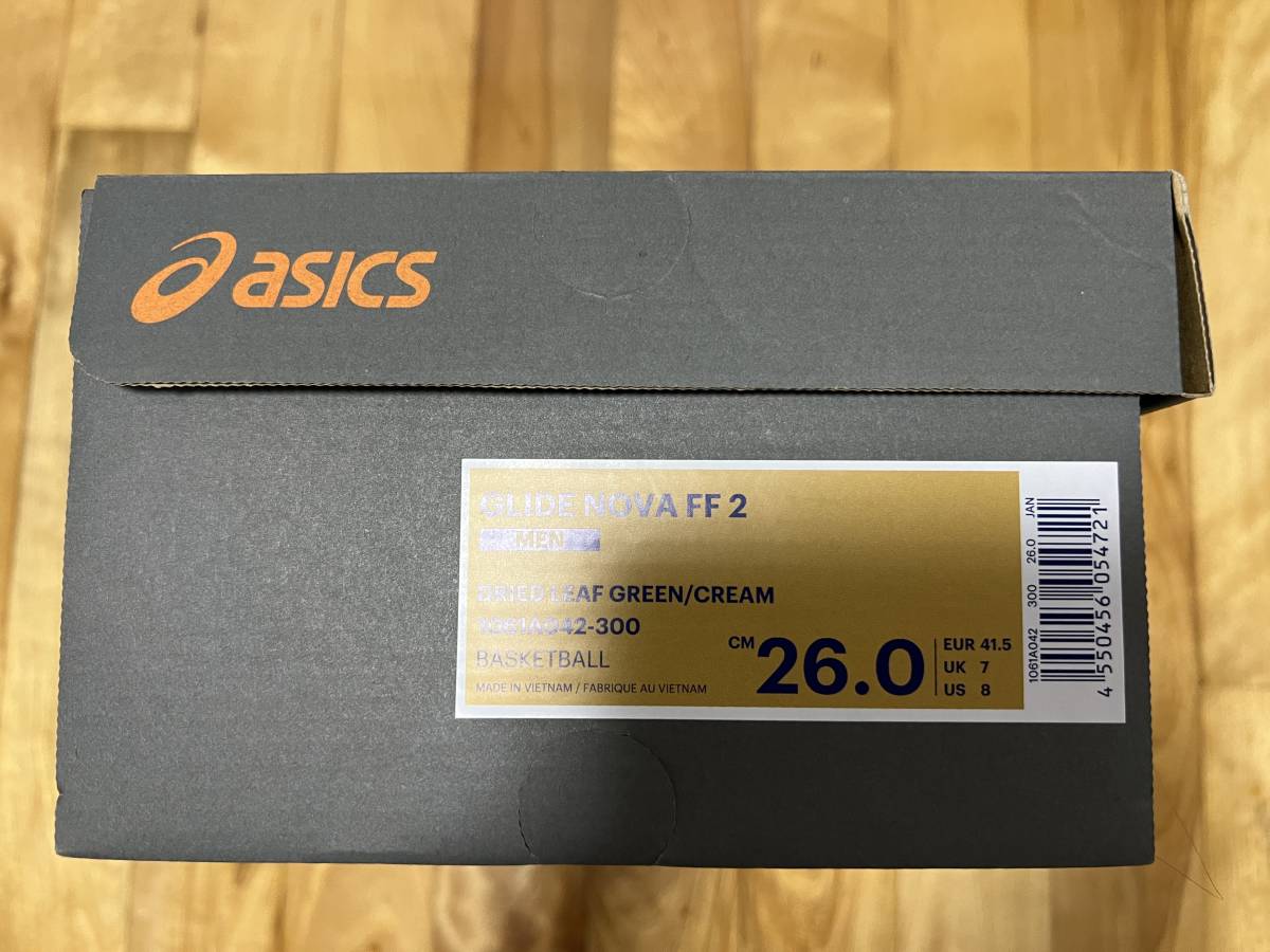 asics ballaholic バッシュ GLIDE NOVA FF 2 26.0cm