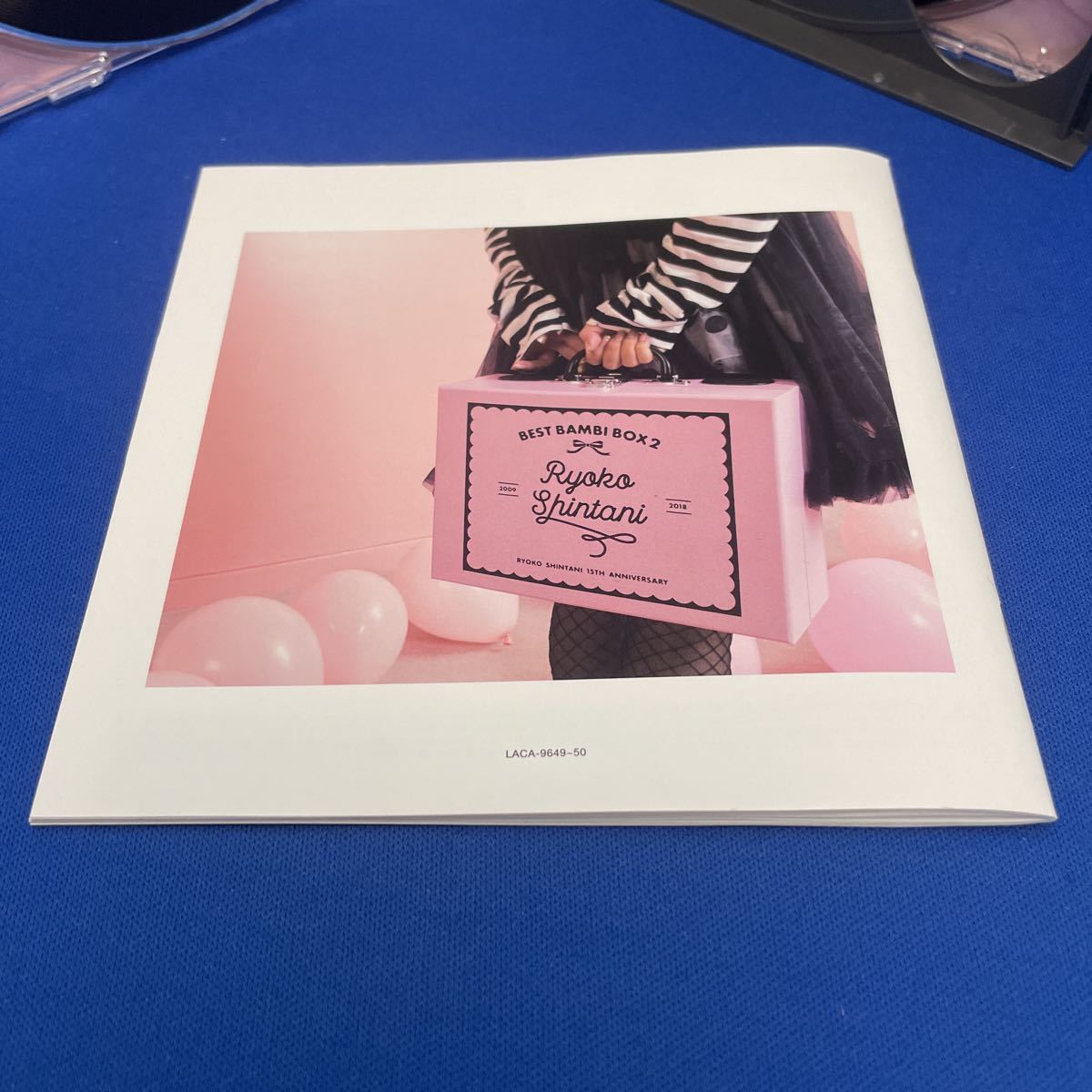 BEST BAMBI BOX 2 CD 新谷良子 / RYOKO SHINTANI 15TH ANNIVERSARY 15周年記念アルバム レンタル落ち LACA-9649〜50の画像5