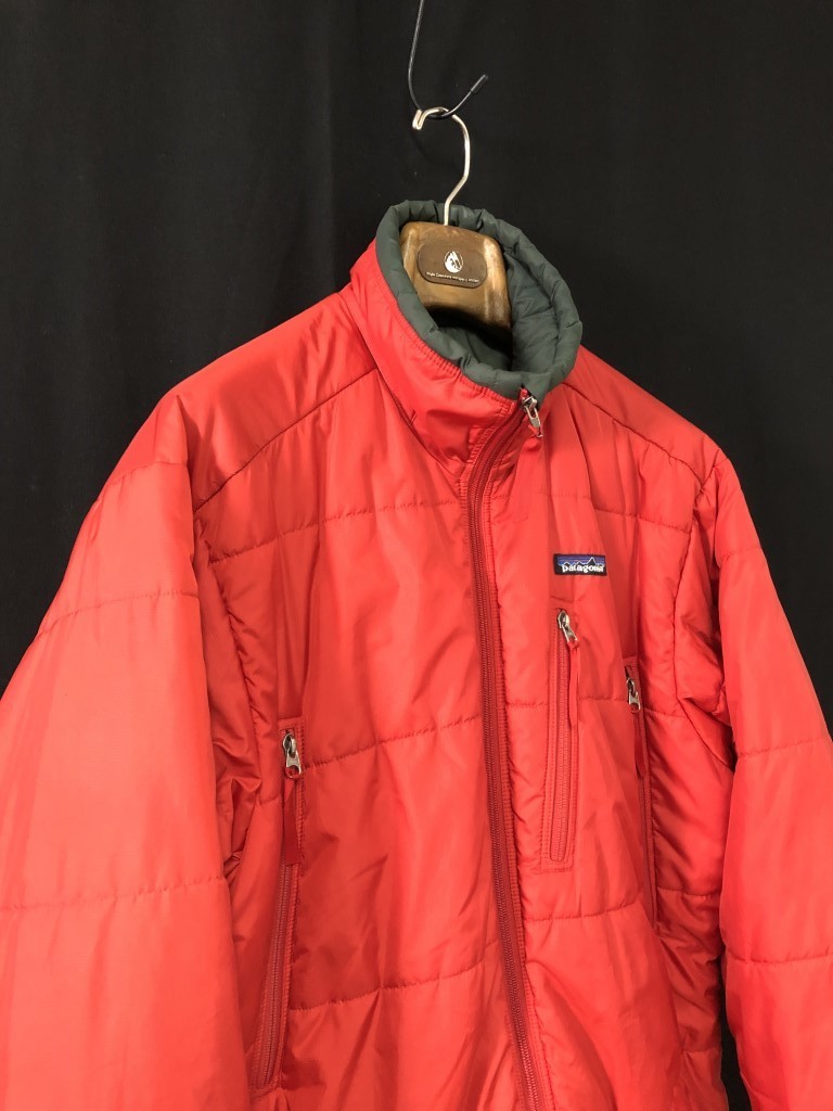 ◆Patagonia パタゴニア F02 PUFF JACKET パフジャケット インサレージョンジャケット レッド 赤 RED メンズ M タイ製 _画像2