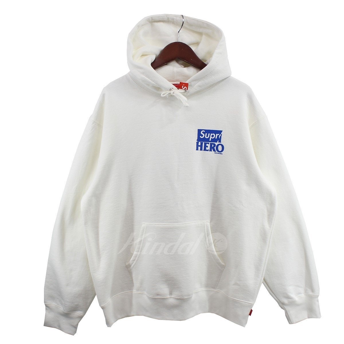 未使用品 Supreme ANTIHERO Hooded Sweatshirt white/Large パーカー L