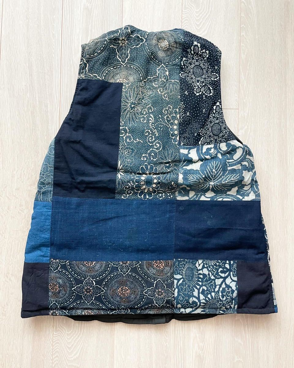 新品 VISVIM KORA DOWN VEST サイズ1 古布 Kofu ブラック 黒 ICT 限定