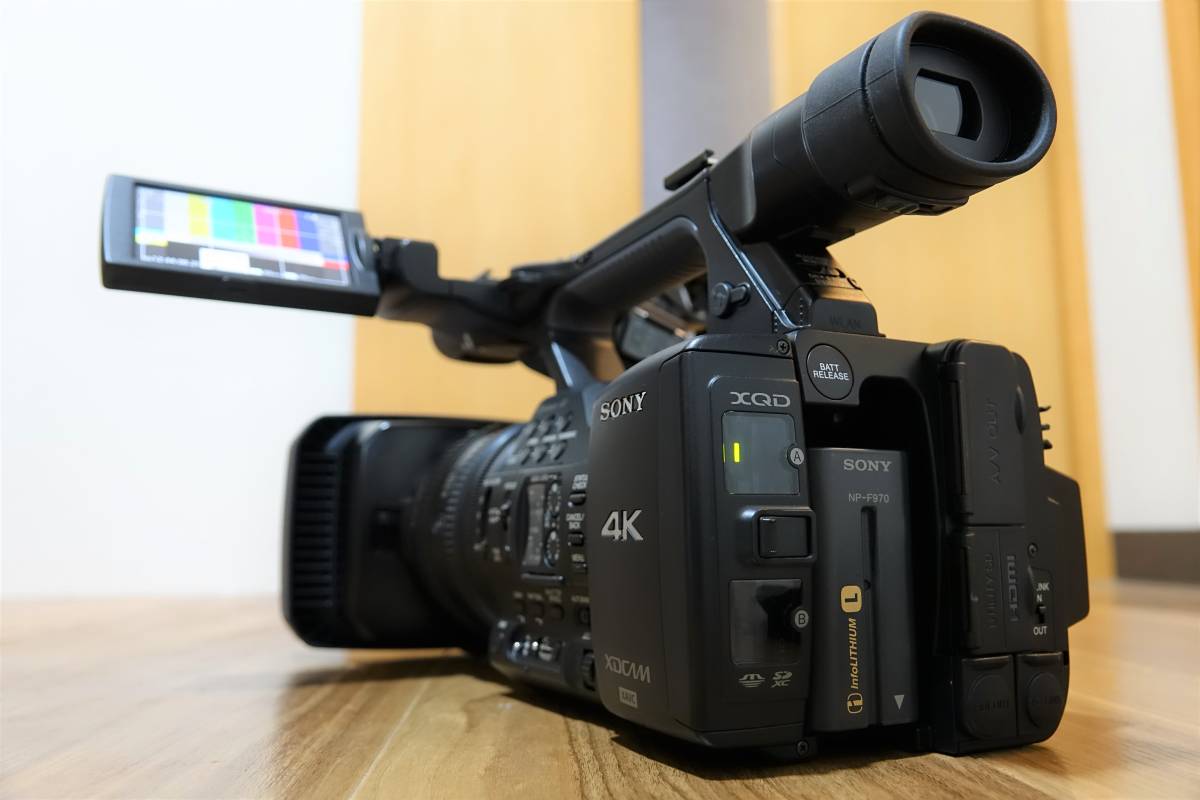 【中古】ソニー　PXW-Z100　XDCAMメモリーカムコーダー　放送・業務用ビデオカメラ_画像1