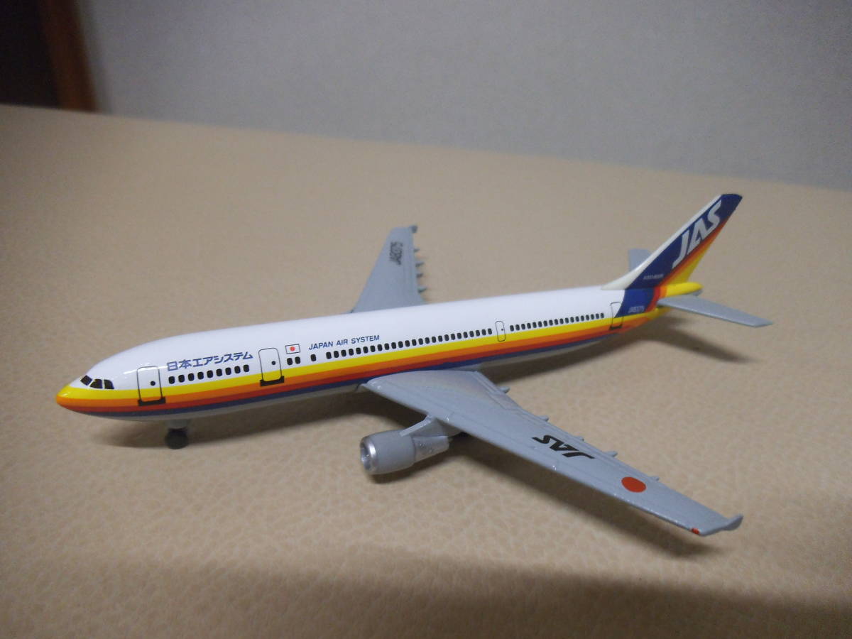 1/500　ヘルパ　JAS　日本エアシステム　A300-600_画像1