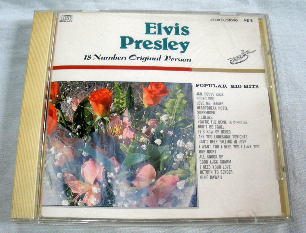 ★【中古ＣＤ】♪ Elvis Presley 18 Numbers Original Version ♪ エルヴィス・プレスリー_画像1