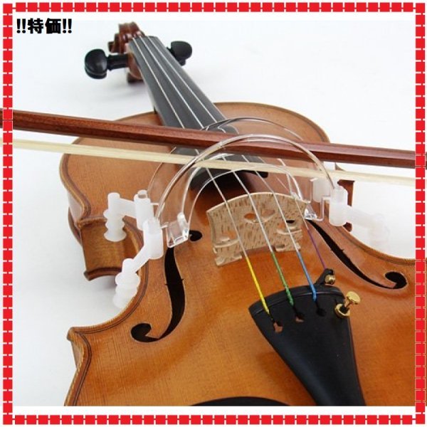 安売 Bow バイオリン弓ボーイング練習ガイド矯正器具 HorACE Guide（ホーレス・ボウガイド）4/4*1/2サイズ用 ☆の画像1