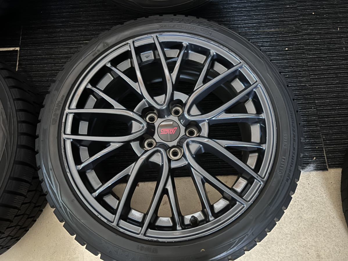 ヤフオク! - スバル WRX STI VAB 純正ホイール 18 8.5J 55 4...