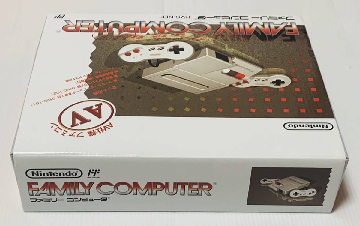 希少品 任天堂 Newファミコン AV仕様 HVC-NFF 新品 未使用品