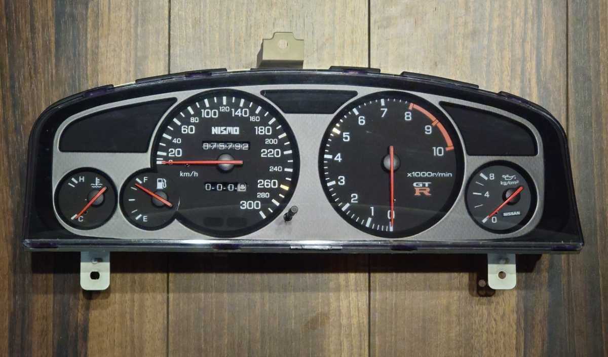 希少 ECR33用NISMO3スピードメーター+BCNR33用タコメーター
