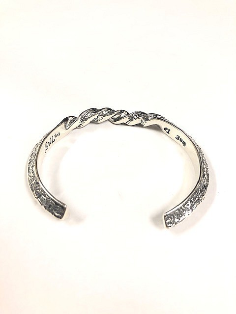 Bill Wall Leather Bill Wall Leather BWL twist triangle bangle w/twist silver new goods stock equipped immediately delivery of goods is possible to do!