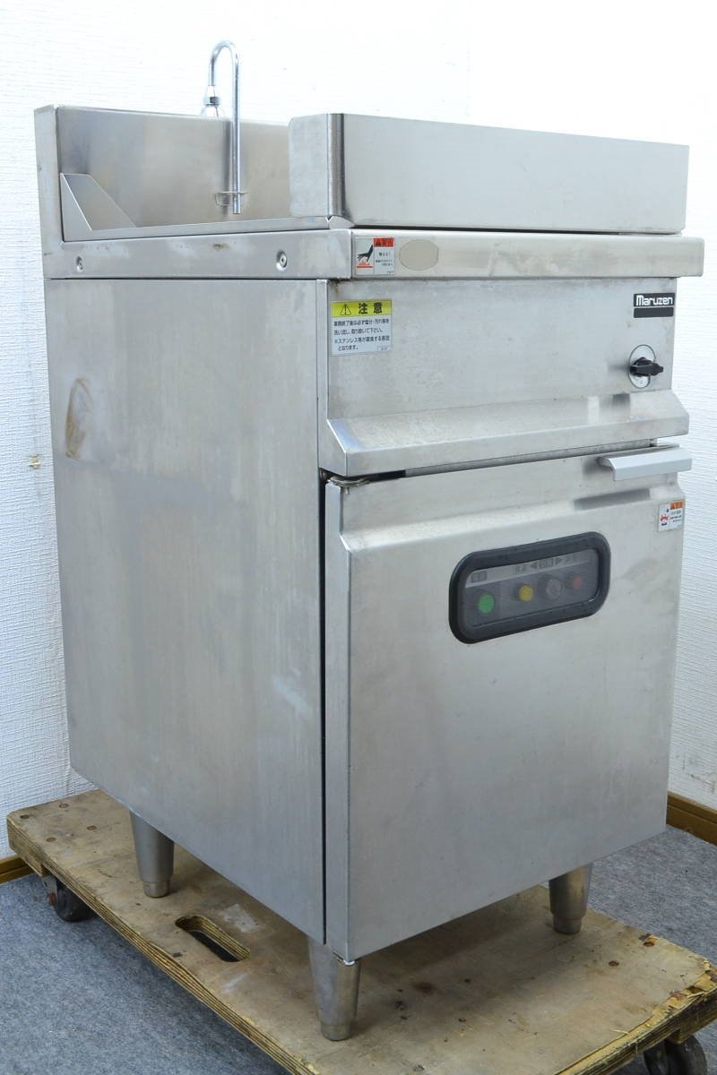正規品 マルゼン ガス式 卓上型ラーメン釜 ゆで麺器 MRK-045TB LPガス