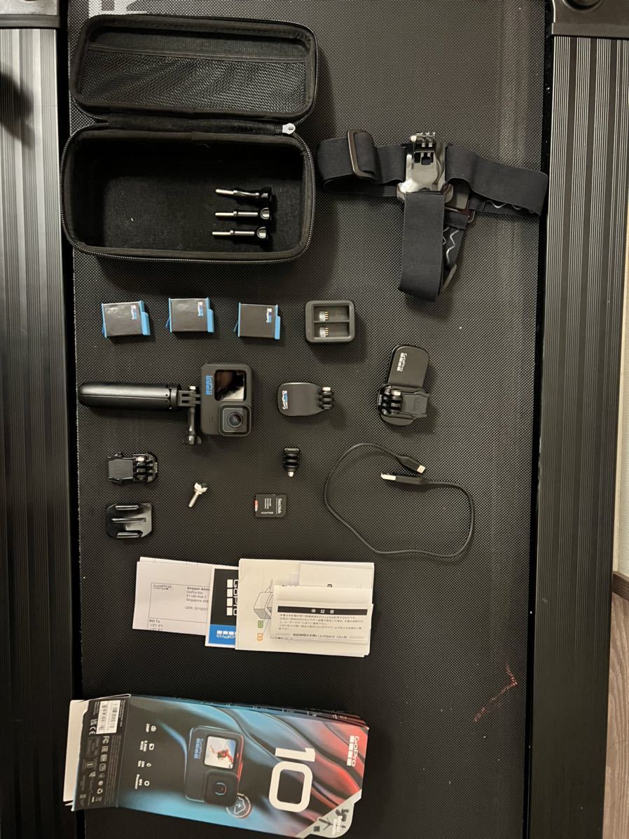 GoPro HERO10 BLACK 美品 純正付属品多数 www.smk-koperasi.sch.id