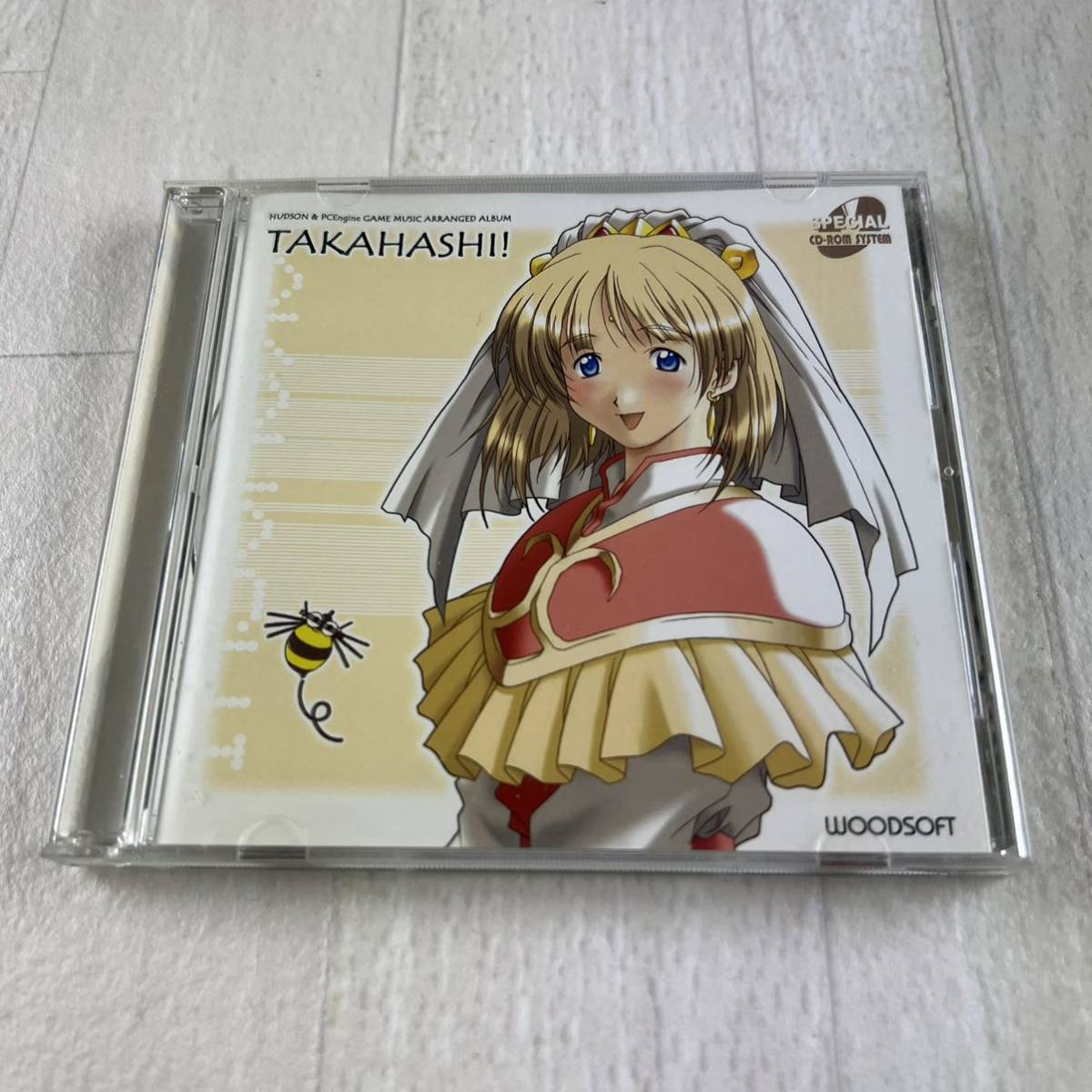 C9 TAKAHASHI! CD HUDSON&PCEngine GAME ARRANGED ALBUM_画像1