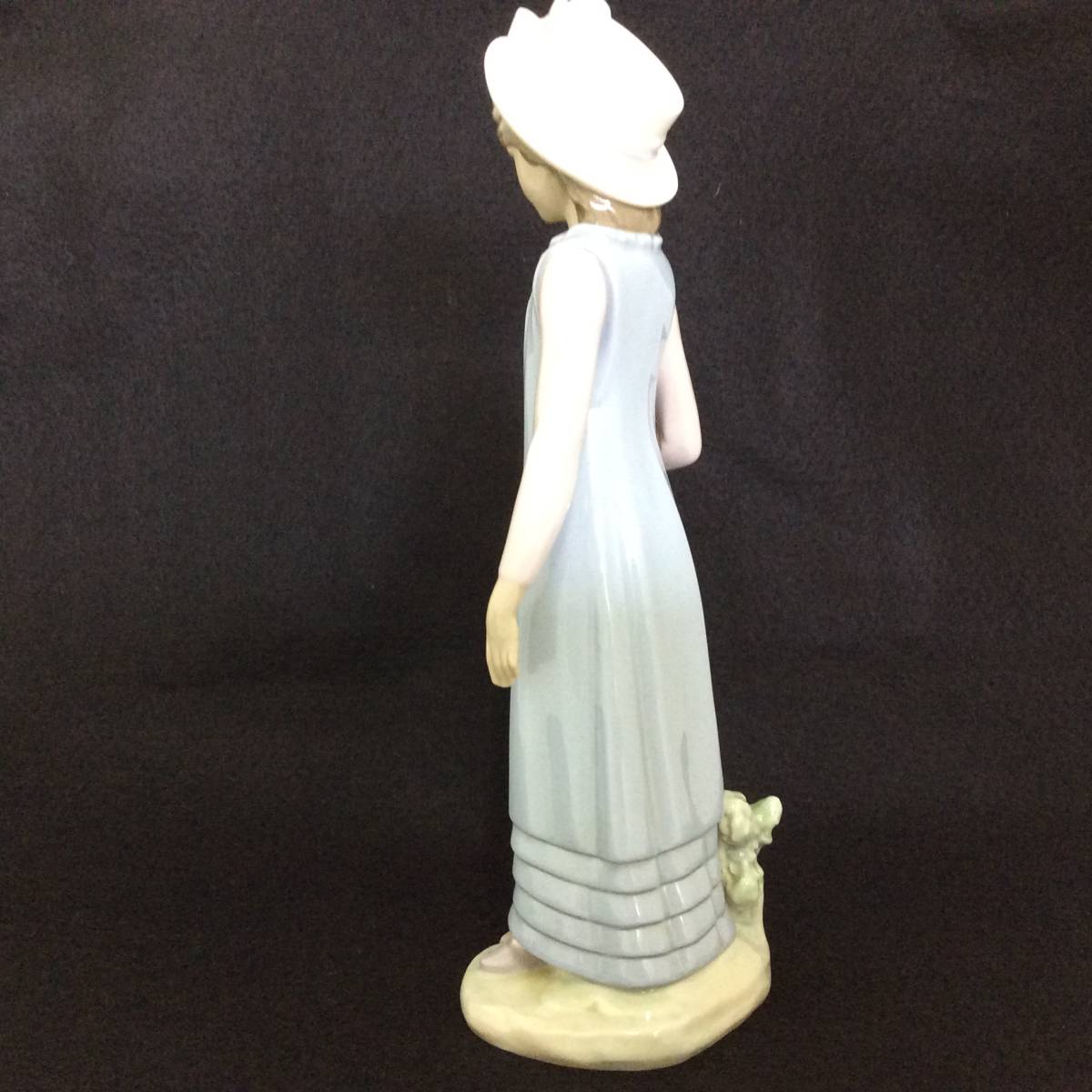 [絶版] LLADRO' リヤドロ 5045 ベリンダとお友達 陶器人形 F020　高29cm 重625g _画像3