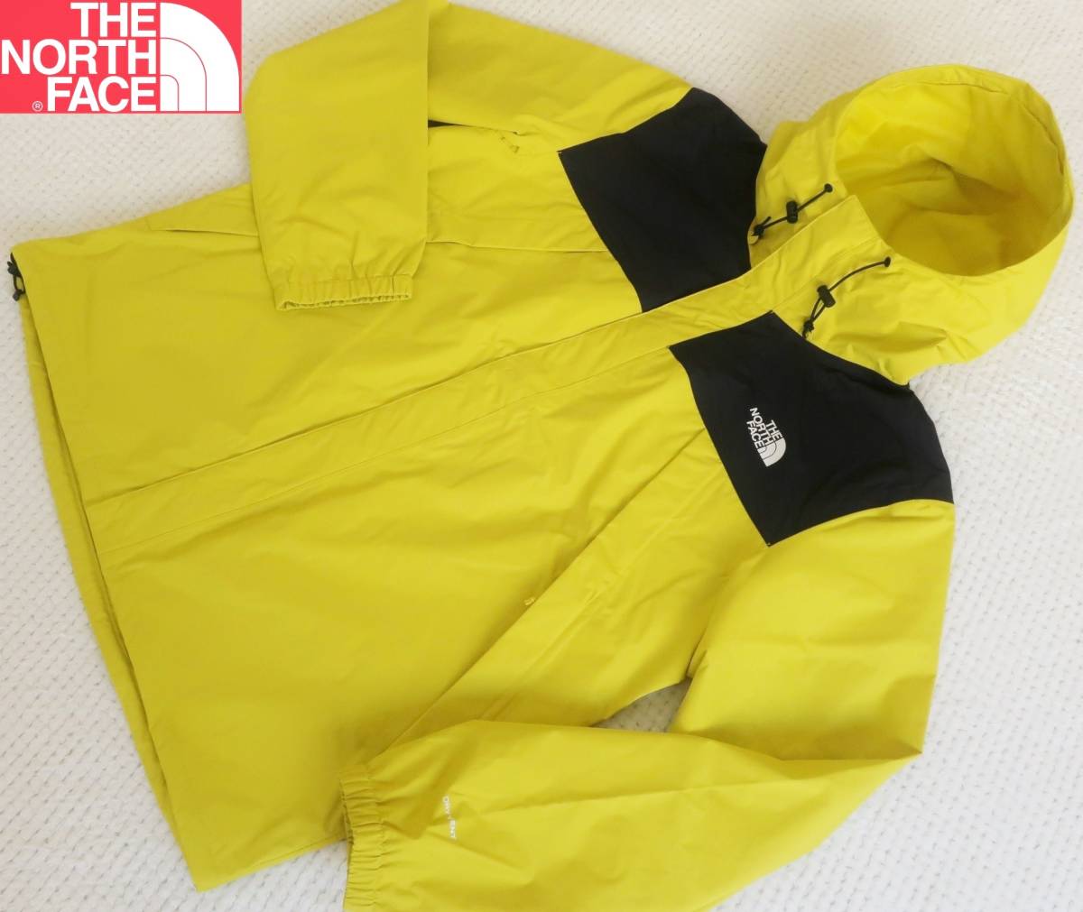 新品★ノースフェイス★大きいサイズ★マントラ パーカ ジャケット★イエロー&ブラック★黄x黒 XXL★THE NORTH FACE☆658