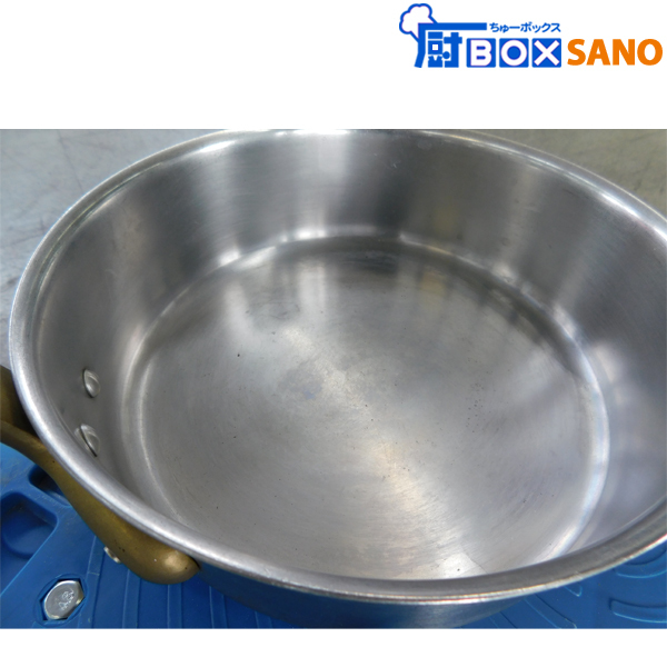  free shipping silver Arrow stainless steel so taper n24cm 18cm 2 piece set saucepan single-handled pot used sano48244