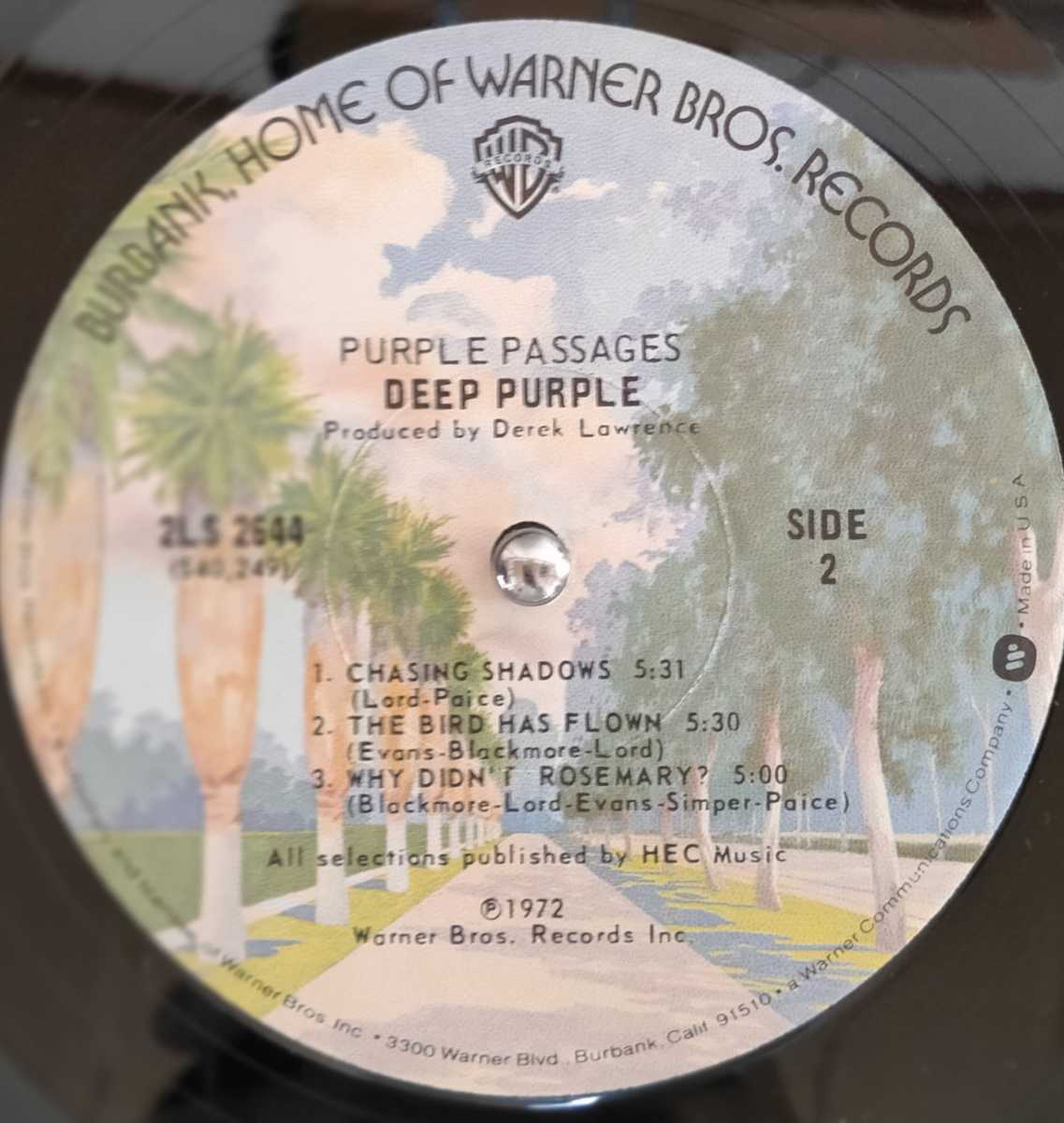 US盤 Deep Purple Purple passages 2LS2644 2枚組 収録順番ミス レコード_画像9