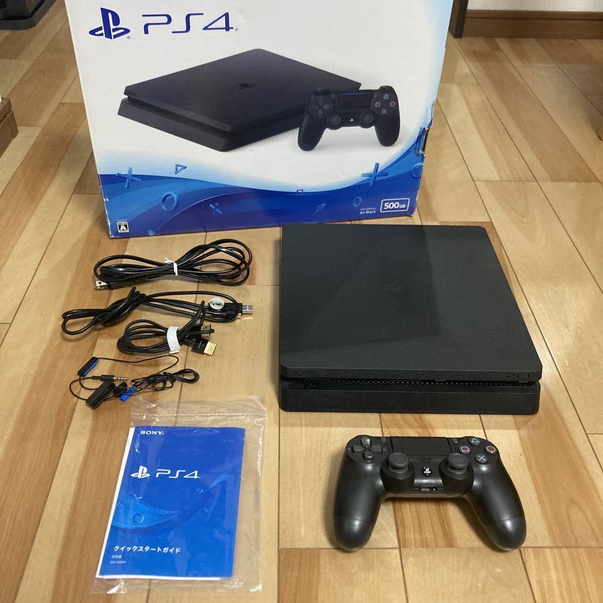 SONY PS4 プレステ4 PS4本体 CUH-2200A B01 500GB Jet Black ジェット