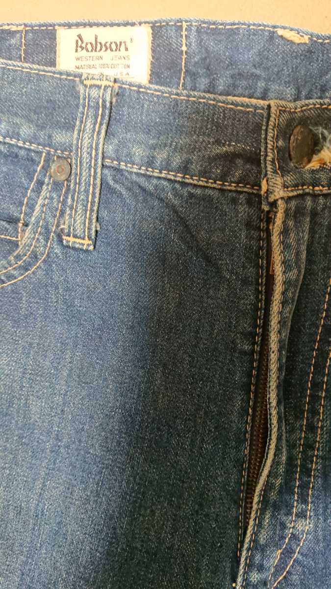  снижение цены специальный редкий 60s Bobson Vintage Denim W76