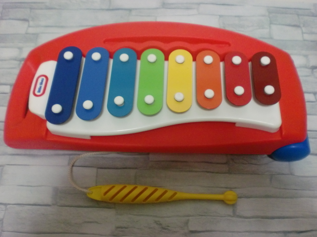 Little Tikes little Thai ks metallophone present condition goods child musical instrument toy intellectual training toy 