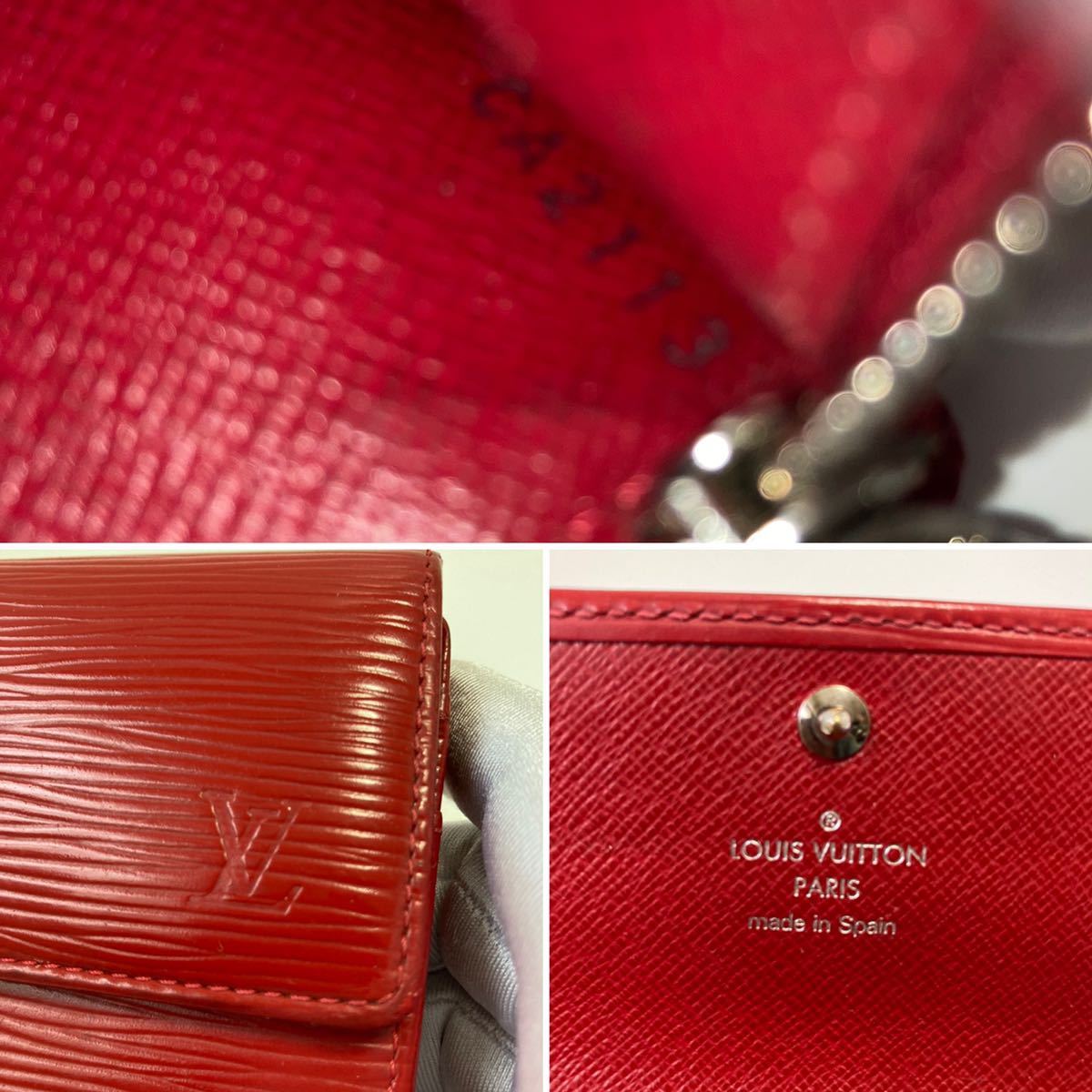 ☆LOUIS VUITTON ルイヴィトン ポルトフォイユ サラ エピ 赤 長財布