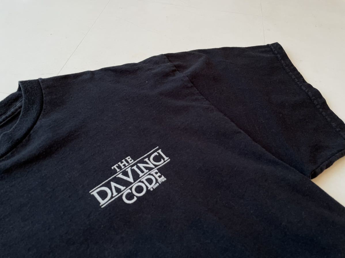 ヴィンテージ ダヴィンチコード モナリザ Tシャツ L ブラック 映画