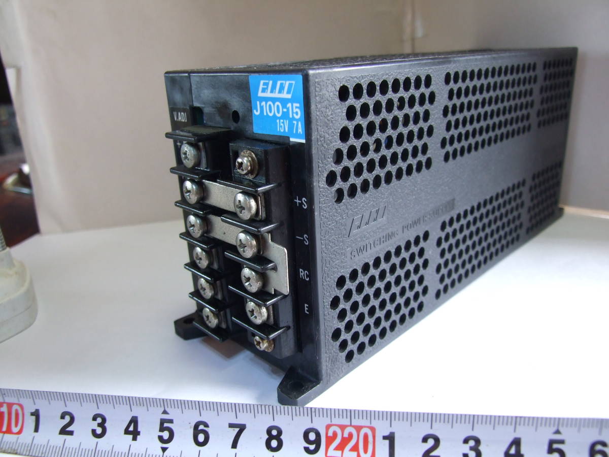 22-9 パワーサプライ,スイッチング電源 *ELCO J-100‐15 INPUT