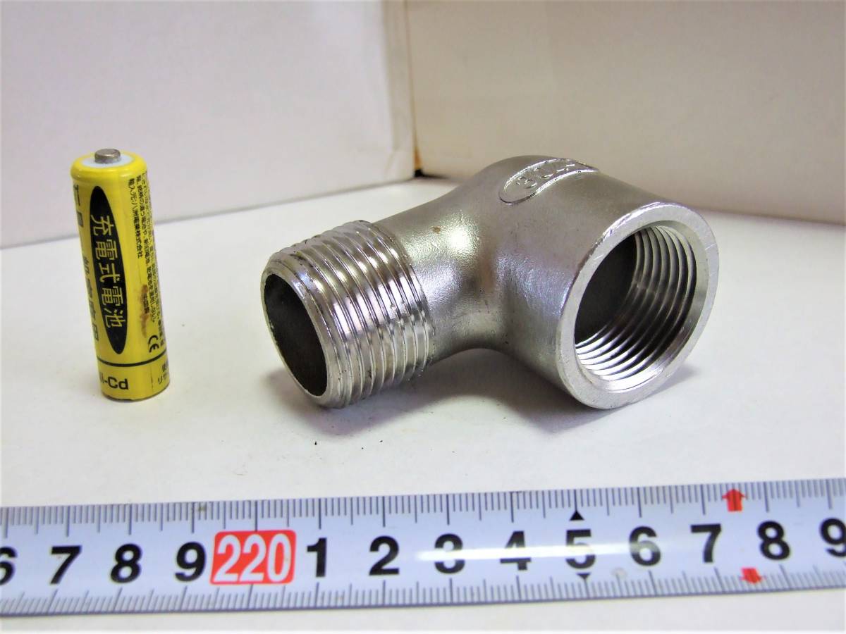 22-6/5 inoc(i knock ) screw included Street elbow,25A, 1B * made of stainless steel 304-1 -inch.
