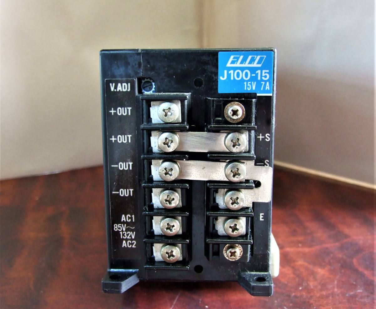 22-9 パワーサプライ,スイッチング電源 *ELCO J-100‐15 INPUT