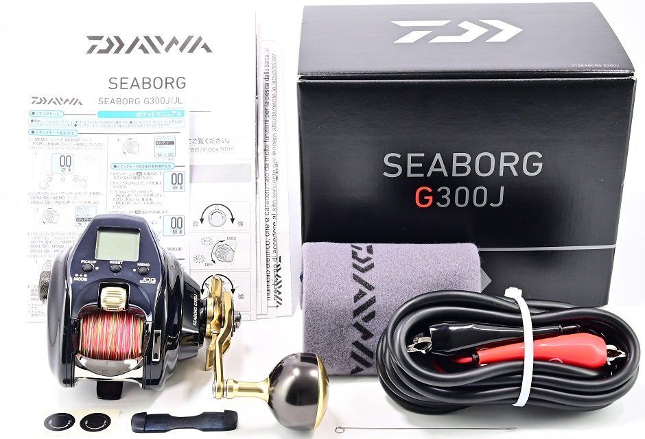 【ダイワ】 21シーボーグ G300J 使用距離2.1km 使用11時間 DAIWA SEABORGm27801 smk-koperasi.sch.id