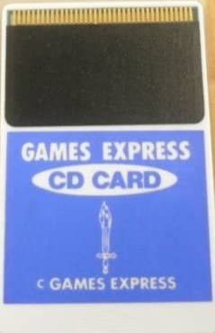 【限定特価】 【PCエンジン】 GAMES EXPRESS CDカード 本体、アクセサリー