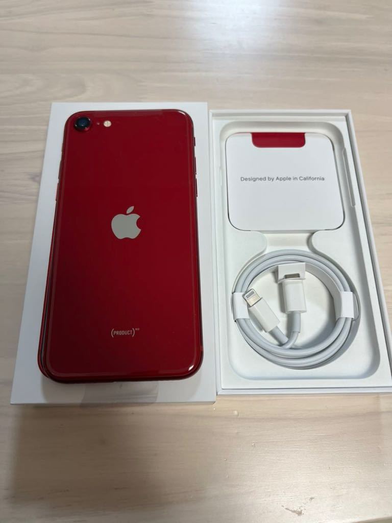 ＼半額SALE／ 新品 64GB レッド SE（第3世代）SIMフリー iPhone スマートフォン本体