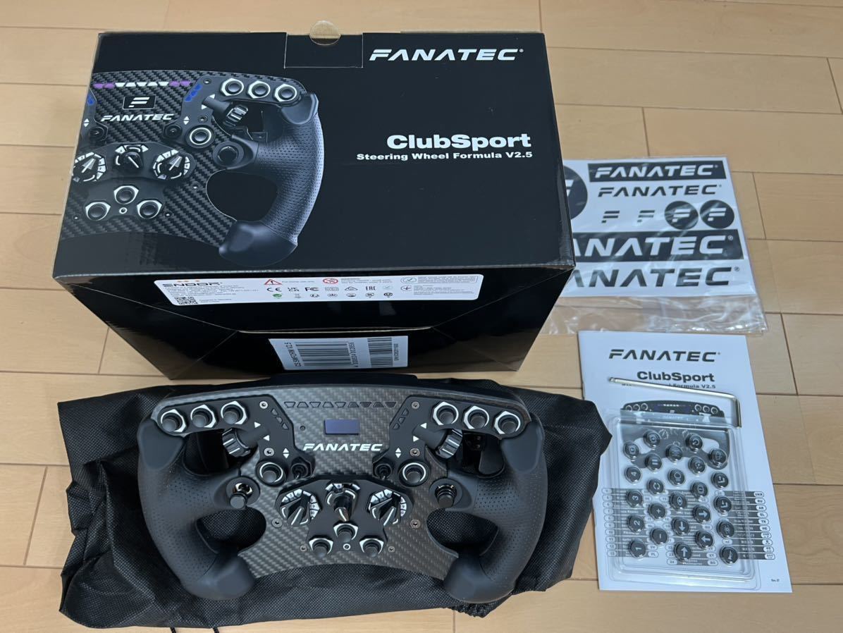 FANATEC ファナテック ClubSport Steering Wheel Formula V2.5