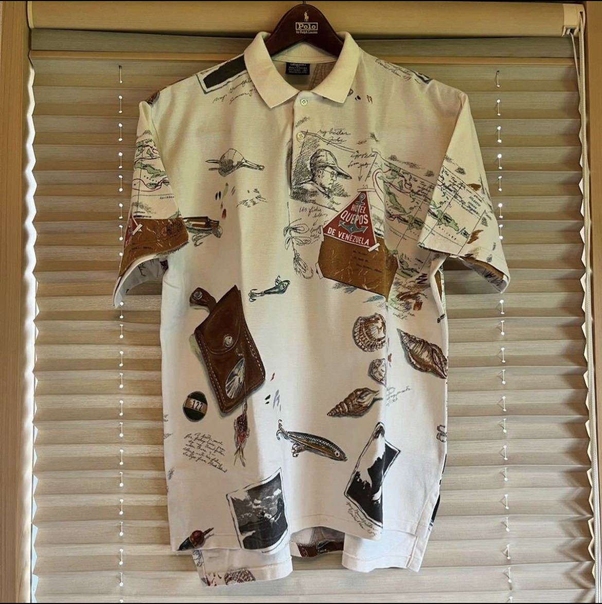 激レア XL POLO RALPH LAUREN fishing shirt rrl country sport 1992