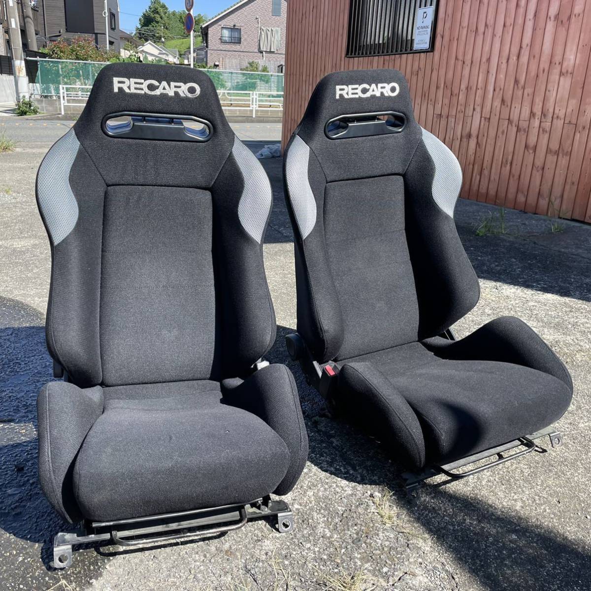 レカロ シート セミバケ SR3 SR-3 ブラック RECARO セミバケットシート