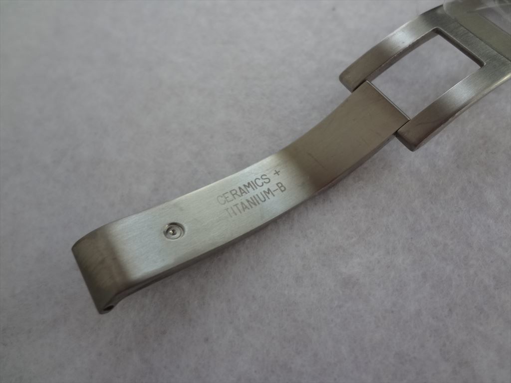 SEIKO original Astro nSBXB041 wristwatch belt for buckle ceramic titanium 