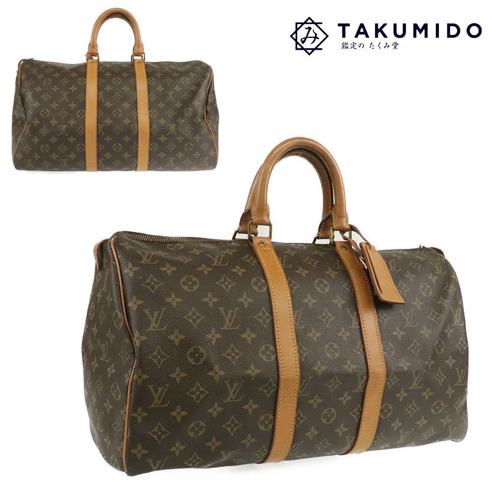 ルイヴィトン LOUIS VUITTON ボストンバッグ キーポル45 M41428 旧型