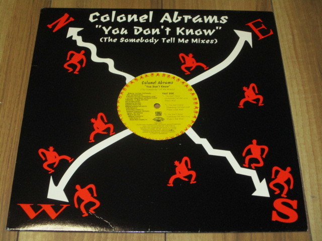 Colonel Abrams You Don't Know The Somebody Tell Me Mixes 米12inch EP Bass Tone Club Mix he Colonel's Mix Radio Mix Papa's Club Mix_画像1